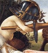 Detail of Venus and Mars Sandro Botticelli